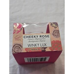 Winky Lux Cheeky Rose Cream Highlighter Champagne Glow Radiant Vitamin E Infused